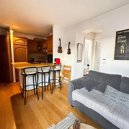 Celine 19 Montmartre Moment, Sacre Coeur View & Eiffel Tower 公寓